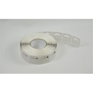 Klika - Headerkarte 50x50 mm Schlitzrolle 1000 Stück 2 Stück