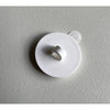 Klika - Klebeöse 20 mm weiß abnehmbar 100 Stück 8 Stück