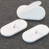 Klika - Klebeauge 20x40 mm weiß 100 Stück 7 Stück