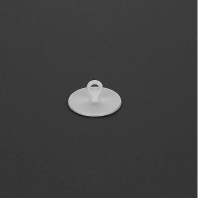 Klika -  Kleefoogje rond 36 mm wit 100 stuks