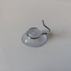 Klika - Saugnapf transp 20 mm mit Haken 100 Stk. 12 Stück