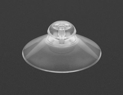 Klika - Saugnapf transp 40 mm ohne Haken 100 Stück 10 Stück
