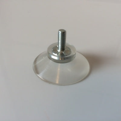 Klika - Saugnapf 30mm mit Gewinde M4 x 10mm Länge 2 Stück