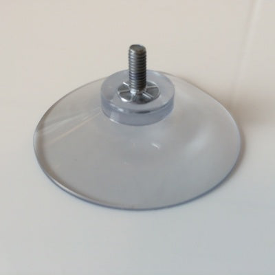 Klika - Saugnapf 50mm mit Gewinde M4 x 10mm Länge 2 Stück