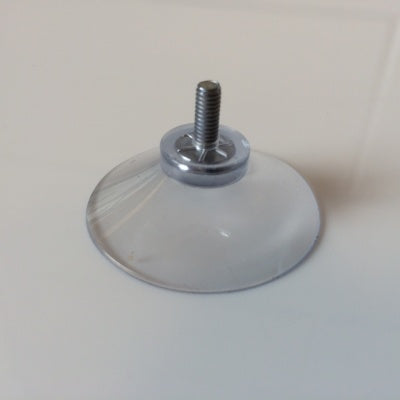 Klika - Saugnapf 40mm mit Gewinde M4 x 10mm Länge 2 Stück