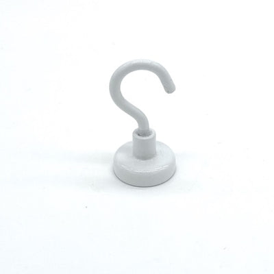 Klika - Deckenmagnet mit Haken weiß 16mm 1,5 kg 90 Stück