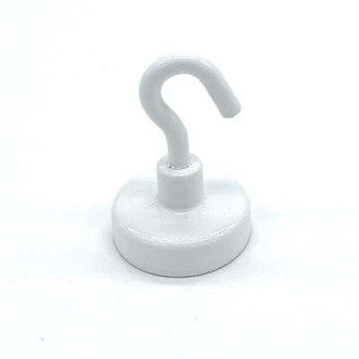 Klika - Deckenmagnet mit Haken weiß 25 mm 4 kg 80 Stück