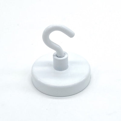 Klika -  Plafondmagneet met haak wit 36 mm 10 kg