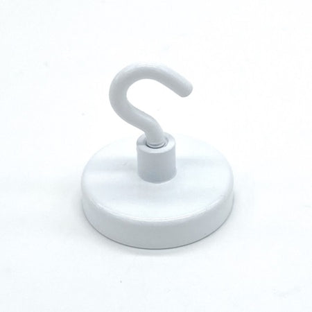 Klika - Deckenmagnet mit Haken weiß 16mm 1,5 kg