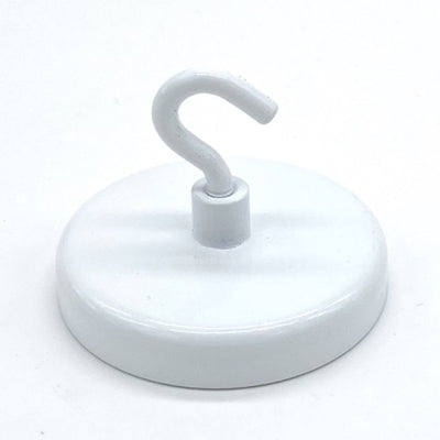 Klika - Deckenmagnet mit Haken weiß 47 mm 18kg 40 Stück