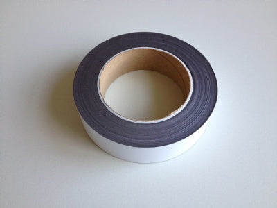 Klika -  Magneetband wit rol 10 meter breed 50mm