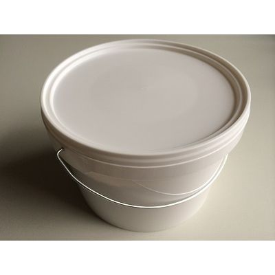 Klika – Weißes Kreidepulver im 2-kg-Eimer. 10 Stück