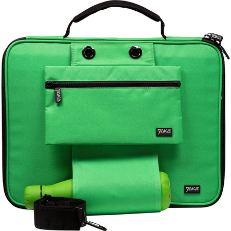 YAKA - Laptoptasche für 13,3 Zoll Laptop, grün