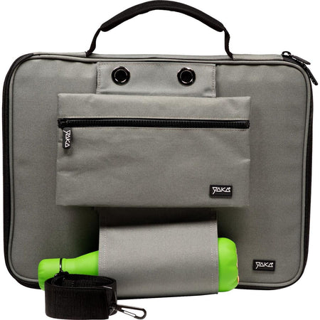 YAKA - Laptoptasche für 13,3 Zoll Laptop, grau