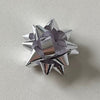 Klika -  Minibows 38mm metal zilverglans 100 stuks