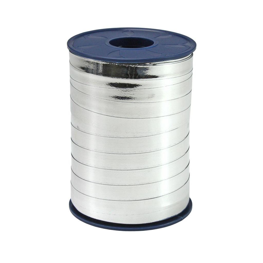 Klika -  Krullint 10mm/250 meter zilverglans