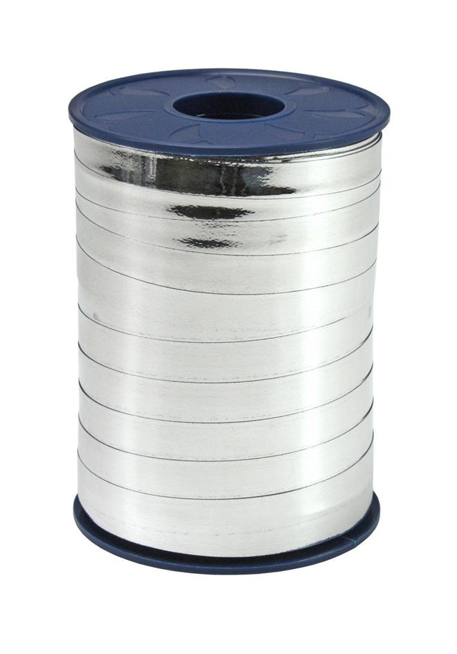 Klika -  Krullint 10mm/250 meter zilverglans