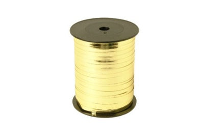 Klika - Curl Ribbon 10 mm/250 Meter Gold Gloss - 20 Stücke