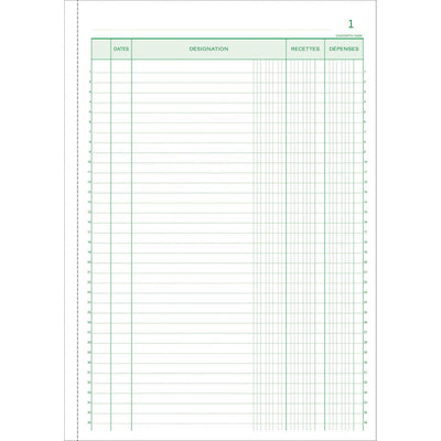 Exacompta – Editionen, ft 29,7 x 21 cm, auf Französisch