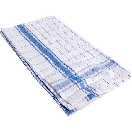 Klika - Handtuch Adalynne, ft 50 x 70 cm, kariert, blau, 3er Pack