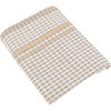 Klika - Handtuch, ft 50 x 70 cm, Waffelmuster, Beige, 3er Pack