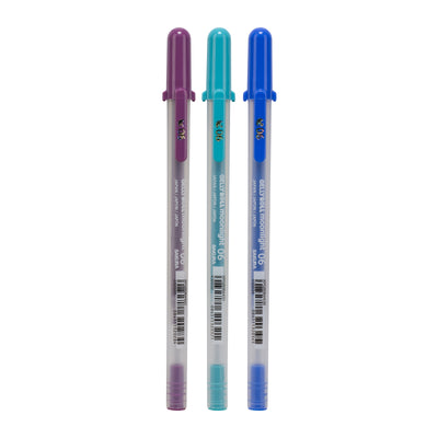 Sakura - Gel Writer Gelly Roll Moonlight 06 Galaxy Set mit 3 Farben