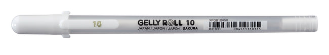 Sakura – Gelschreiber-Gelly-Rolle in klassischem Weiß