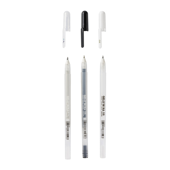 Sakura - Gel Writer Gelly Roll Metallic-Set mit 3 Farben | 6 Stück