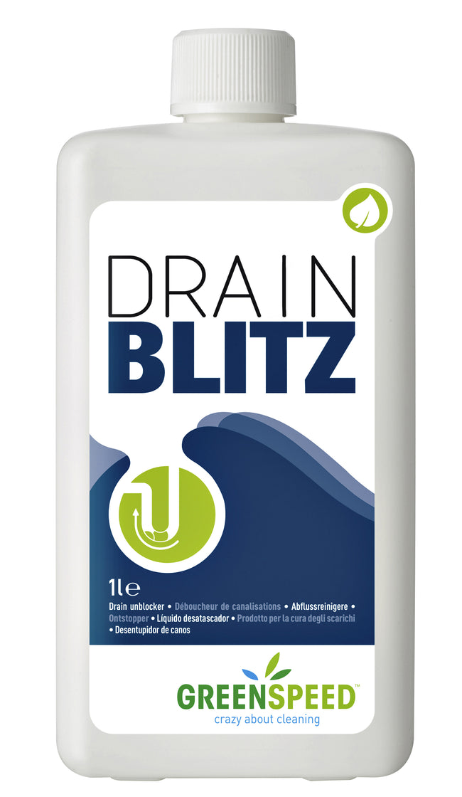 Greenspeed - Unblocker Drain Blitz 1 Liter | 8 Stück