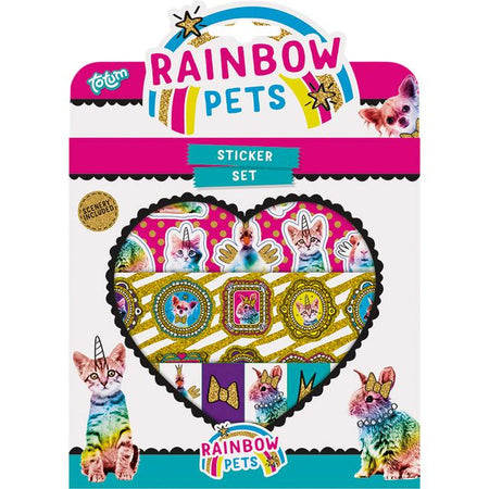 Totum - Aufkleberset Rainbow Pets