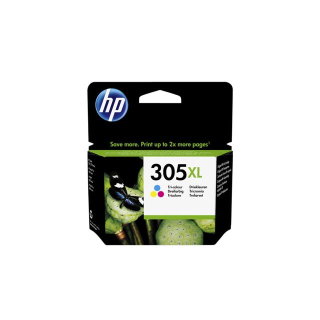 HP - Tintenpatrone 305XL, 200 Seiten, OEM 3YM63AE, 3 Farben