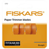 Fiskars - Tragbare Rotationsschneidemaschine mit Ersatzklinge A4
