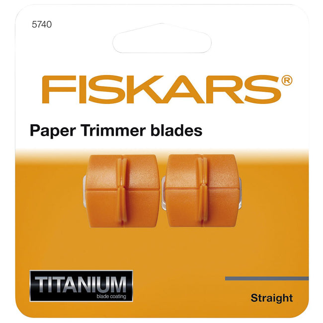 Fiskars - Tragbare Rotationsschneidemaschine mit Ersatzklinge A4