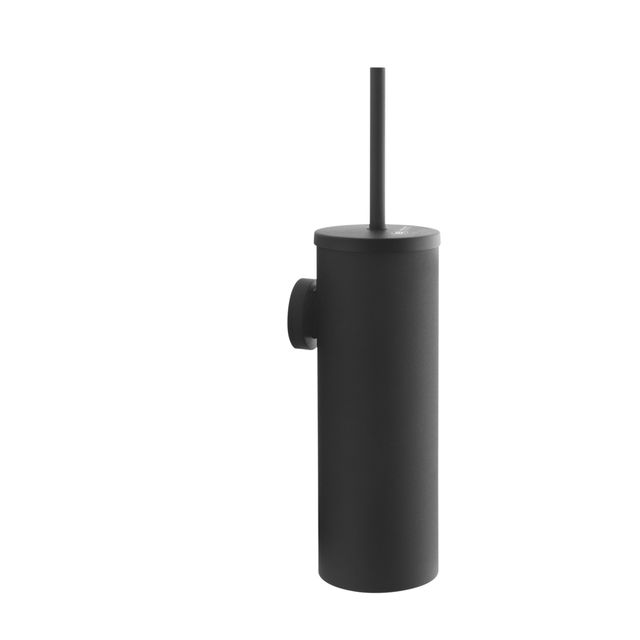 BlackSatino - WC-Bürstengarnitur Metall schwarz 332130