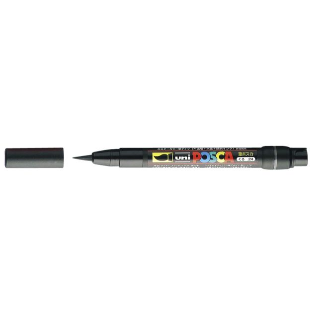 Posca - Paintmarker Uni PCF350 Pinsel 1-10mm schwarz