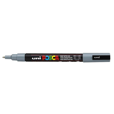 Posca - Paintmarker Uni PCfine grau | 6 Stück