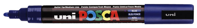 POSCA PC5M M Dunkelblau | 6 Stück