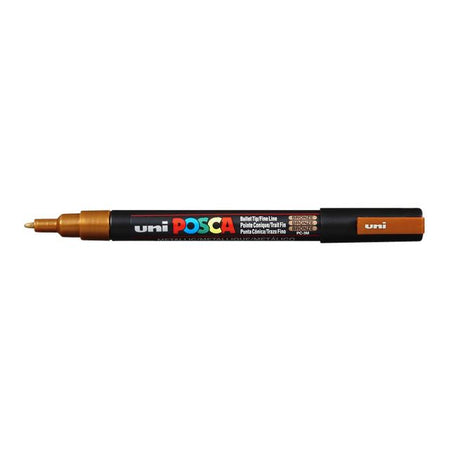 Posca - Paintmarker Uni PCfine bronze | 6 Stück