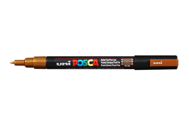 POSCA PC3M F BRONZE | 6 Stück