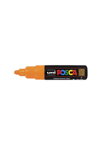 Posca - Paintmarker Uni PC7M breit orange | 6 Stück
