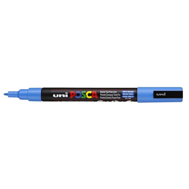 Posca - Paintmarker Uni PCfine himmelblau | 6 Stück