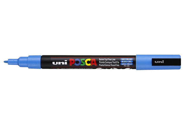 POSCA PC3M F Henels Blauw | 6 Stück