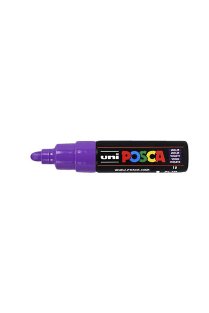 POSCA PC7M PURSCA PILPLE | 6 Stück