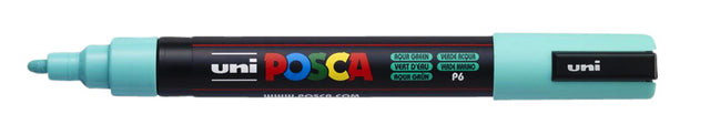 POSCA PC5M M Aquagroen 6 Stück