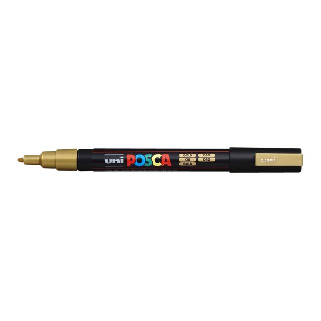 Posca - Paintmarker Uni PCfine gold | 6 Stück