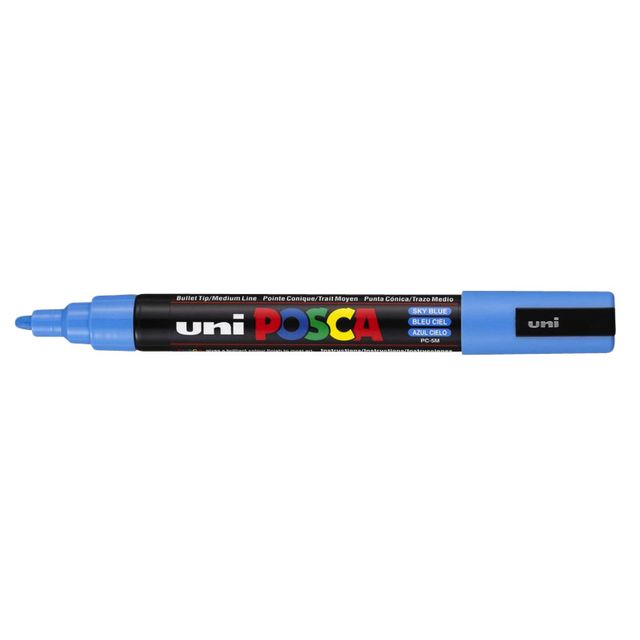 Posca - Paintmarker Uni PC5M mittel himmelblau | 6 Stück