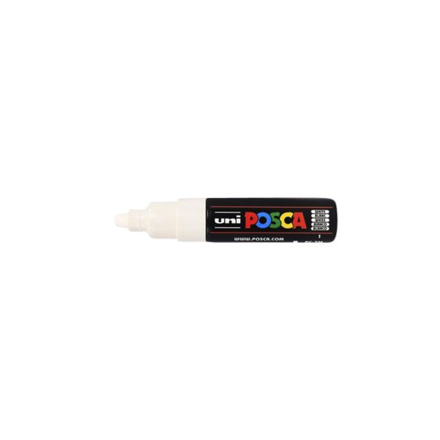 Posca - Paintmarker Uni PC7M breit weiß