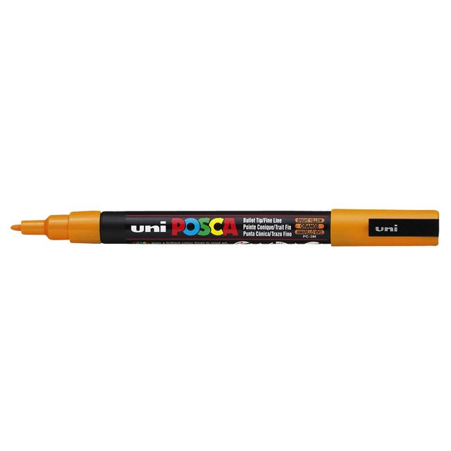 Posca - Paintmarker Uni PC fein orange | 6 Stück
