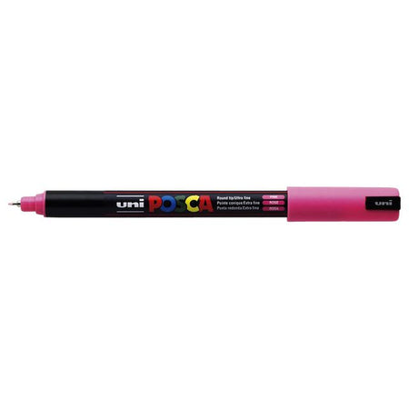Posca - Paintmarker Uni PC1MR extra fein rosa | 12 Stück