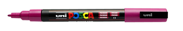 POSCA PC3M F FUCHSIA | 6 Stück